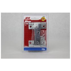 HINGE T LD 3"ZN CD/2