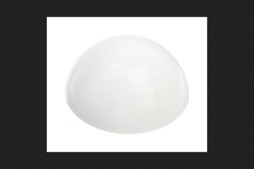 2-3/8  White Wall Mount Door Stop Ace Door Stop 5296389 White Rubber