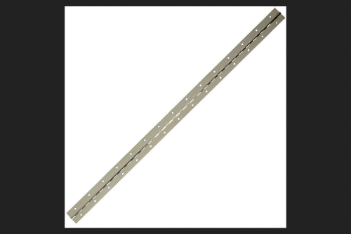 Ace 1-1/2 in. W X 30 in. L Nickel Steel Continuous Hinge 1 Pk