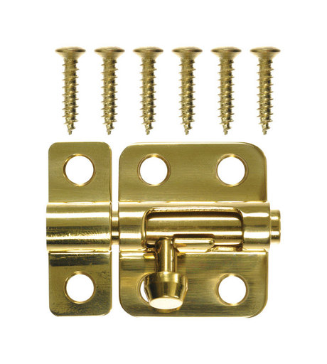 Ace Bright Brass Brass Barrel Bolt