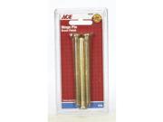 Ace 4 in. L Satin Brass Hinge Pin 3 Pk