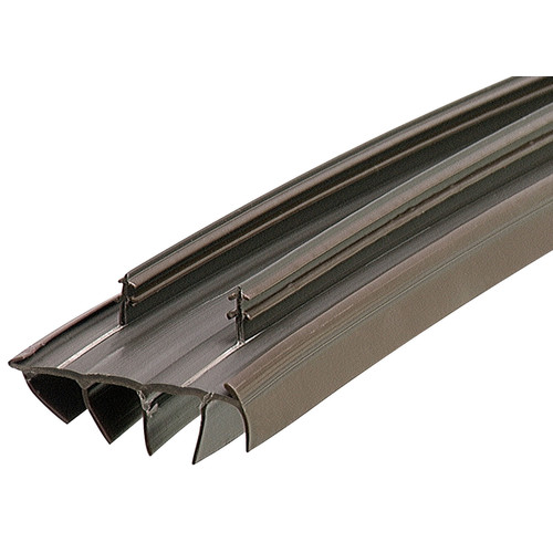 M-d Products Vinyl Dual Durometer Door Bottom in Brown | 1 H X 35.75 W X 1.75 D in | Wayfair 67967