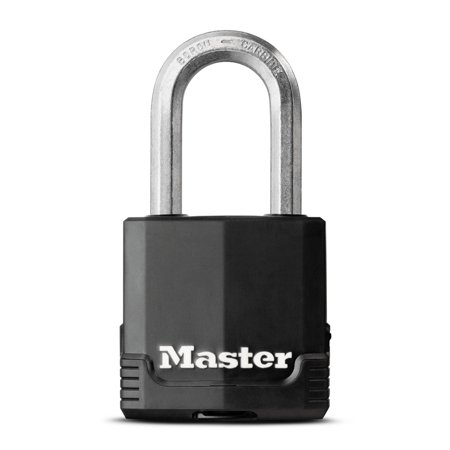 Master Lock 3-9/16 in. H X 1-9/64 in. W X 1-3/4 in. L Steel Ball Bearing Locking Weather-Resistant P