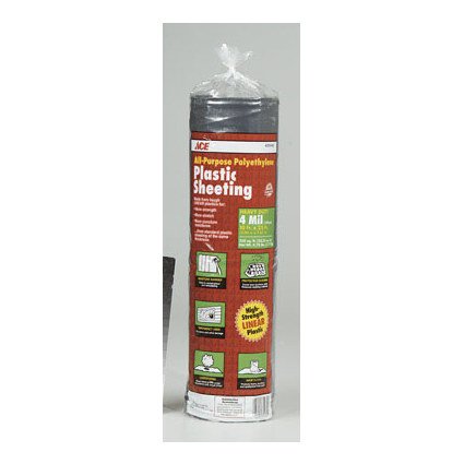 FILM POLY BLK4MIL 10X25'