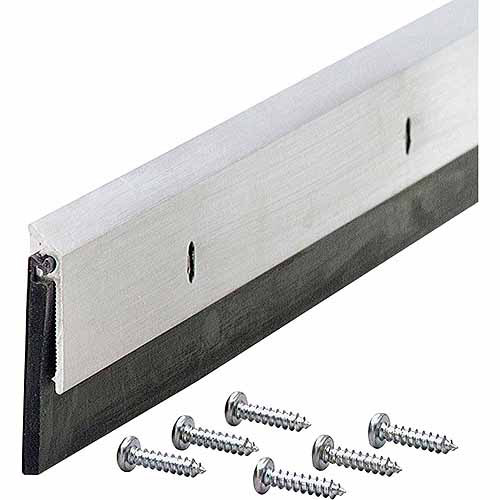 M-D Building Products Silver Aluminum Sweep for Doors 36 in. L X 1.88 in
