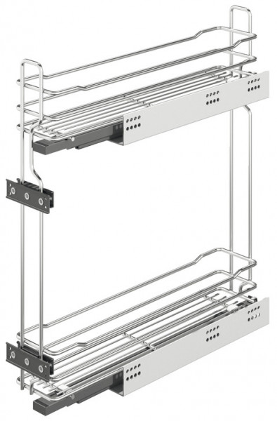 Häfele Unterschrank-Frontauszug Mit Gitter Oder Tablarboden Und Dämpfung, Korpusbreite 150 Mm