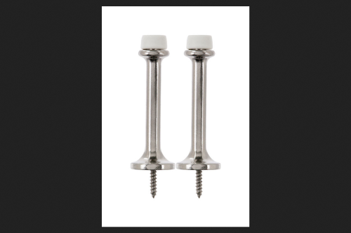 [5617725] Ace Metal Rigid Door Stop Satin Nickel Gray
