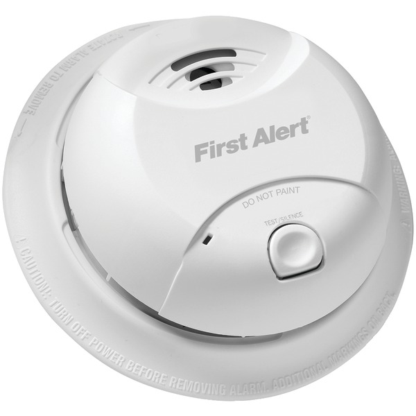 First Alert 0827B Ionization Smoke Alarm with 10-Year Sealed Tamper-Proof Battery