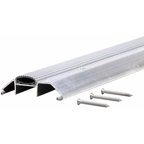 M-D Building Products 1.125 in. H X 3.75 in. W X 36 in. L Aluminum Deluxe High Threshold Silver