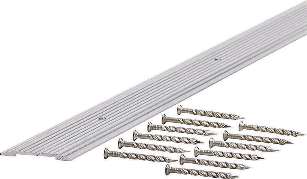 M-D Building Products 1.25 in. W X 36 in. L Anodized Silver Aluminum Seam Binder