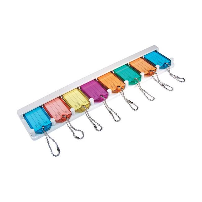 HILLMAN Metal/Plastic Assorted Labeling/ID Key Holder