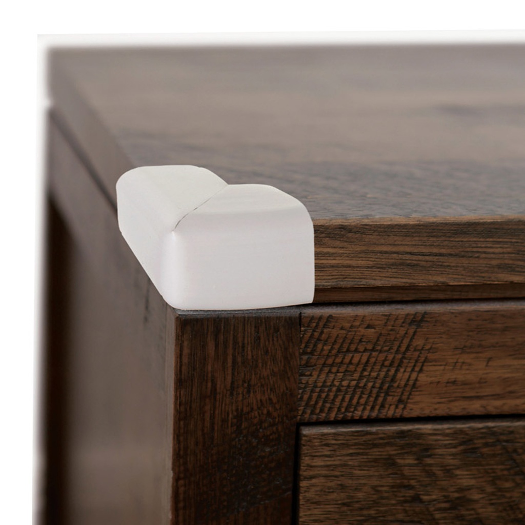 Dreambaby Gray Adhesive Foam Corner Cushions 4 Pk