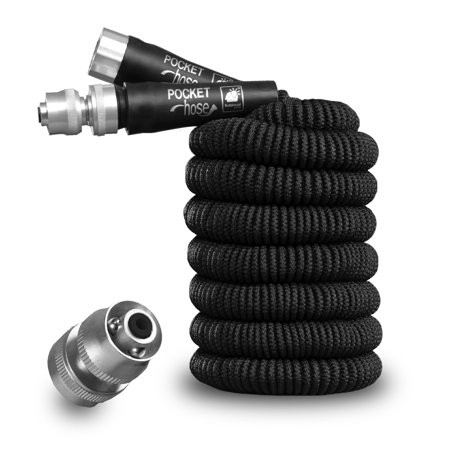 Pocket Hose Silver Bullet 3/4 in. D X 25 Ft. L Light Duty Expandable Lightweight Garden Hose