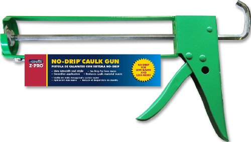 1/10 Gal Caulk Gun No-Drip Skeleton Smooth Rod