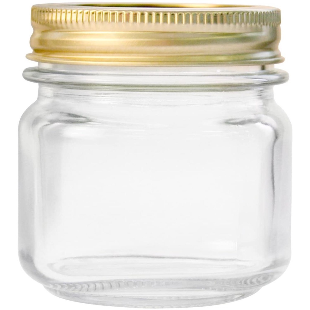 Anchor Hocking Tecnocap Regular Mouth Canning Jar 8 Oz 12 Pk