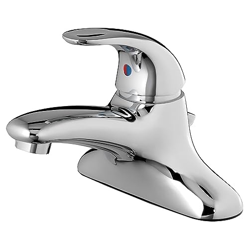[6114118.002] Monterrey® Cast 4-Inch Centerset Lavy Faucet  Metal Lever Handle Less Drain
