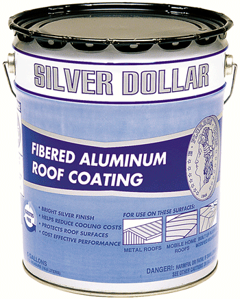 [6215GA] Gardner 6215-GA Aluminum Roof Coating, 5 Gal Pail