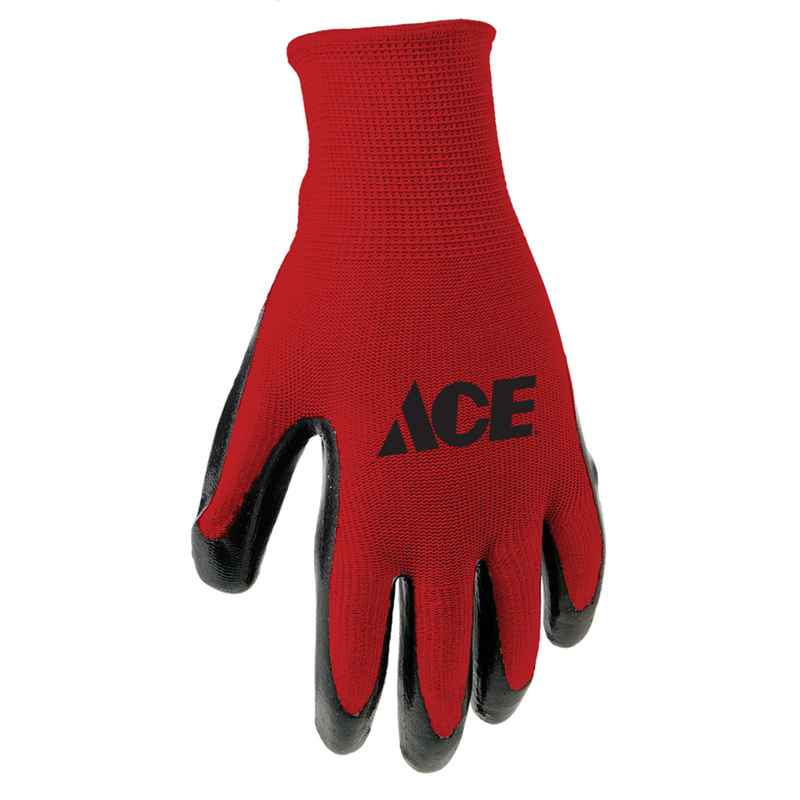 ACE GLOVES NITRILE L