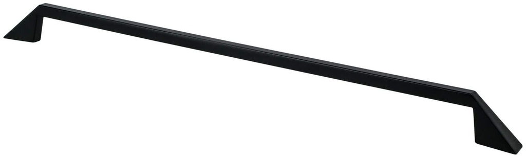 [6841032] Berenson 6066-1-C Art Tech - Right - 12-5/8 Inch (320 Mm) Center to Center Cabinet Handle / Drawer Pull by R. Christensen Black Cabinet Hardware Pulls