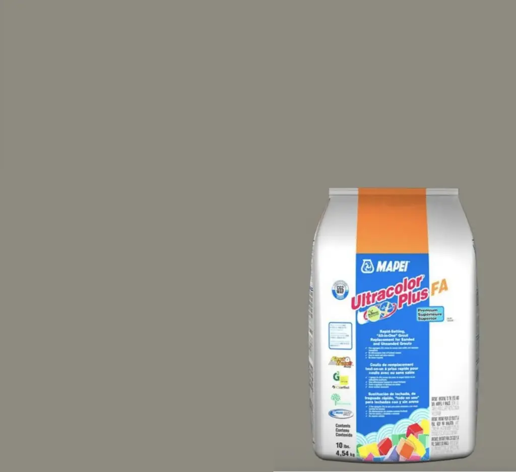 [6BU500205] MAPEI 6BU000205 All-in-One Rapid Setting Sanded/Unsanded Grout  10 Lb  Bag  Powder  Pewter