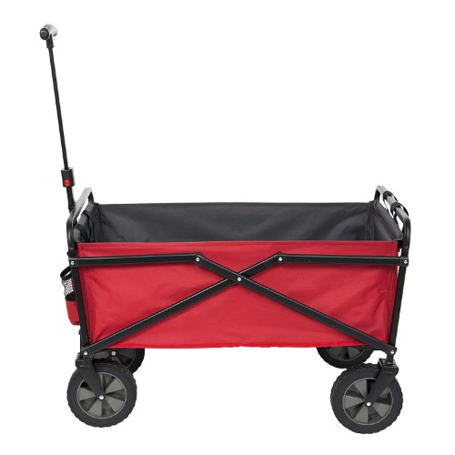 Seina Road Warrior Polyester Fabric Utility Cart 3.6 Cu Ft