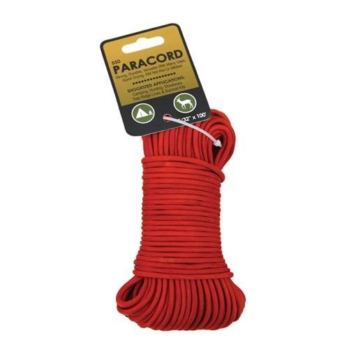 Koch Industries 5/32 in. D X 100 Ft. L Red Diamond Braided Paracord Rope