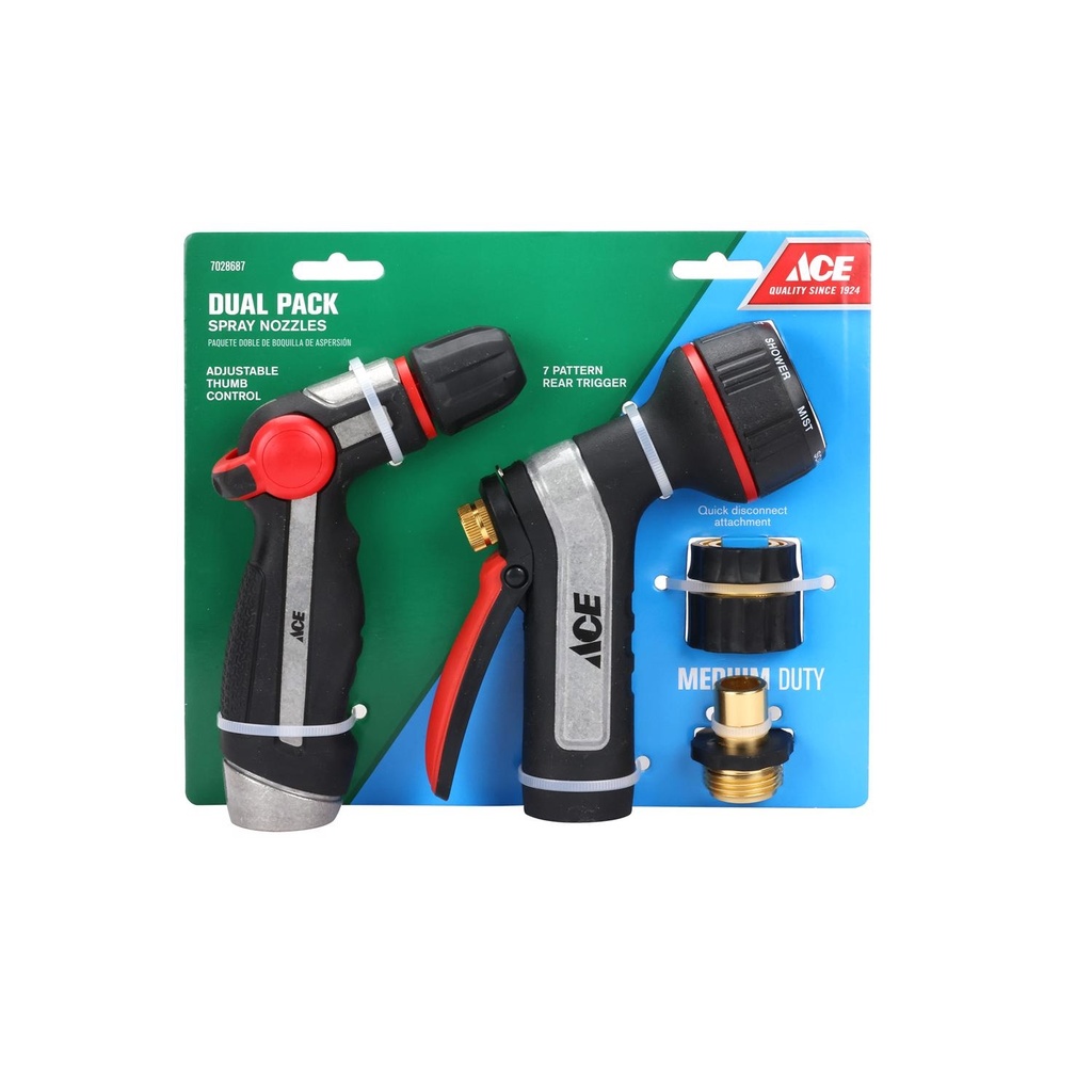 HOSE NOZLE SET MTL 7PTRN