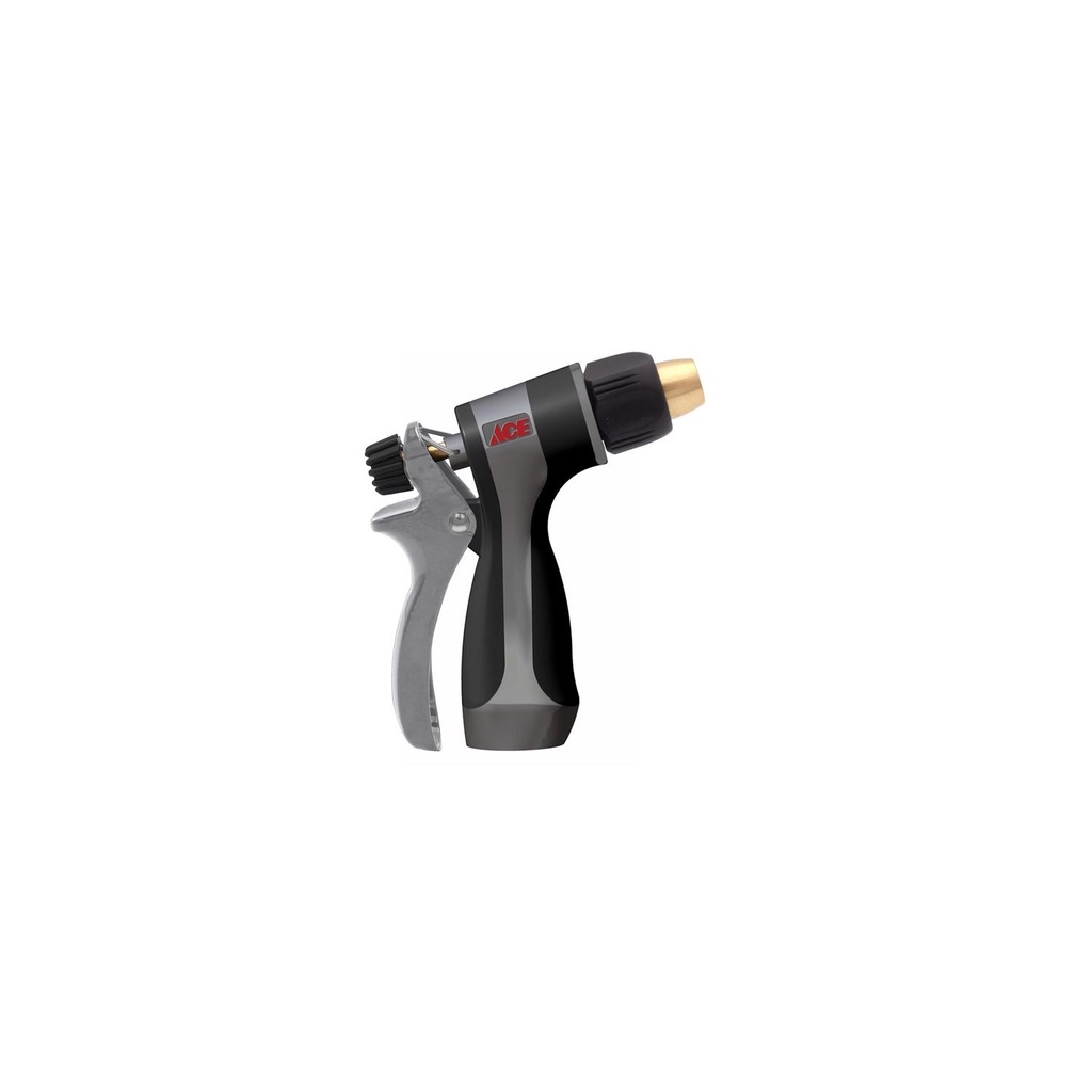 [7029243] Ace Adjustable Fan/Solid Stream Metal Heavy-Duty Hose Nozzle