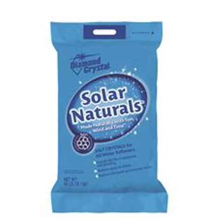 Diamond Crystal Solar Naturals Water Softener Salt Crystal 40 Lb