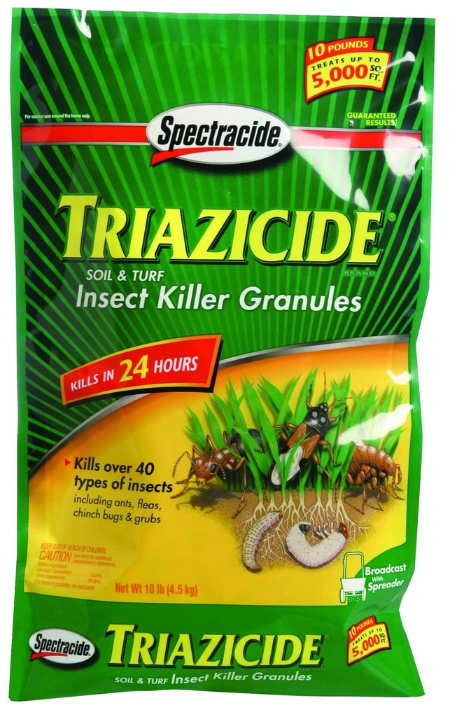 Spectracide Triazicide for Lawns Granules Insect Killer 10 Lb