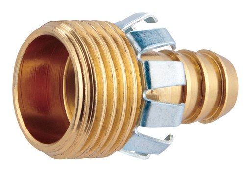 [71208] Ace 1/2 in. Metal Male Clinch Hose Mender Clamp