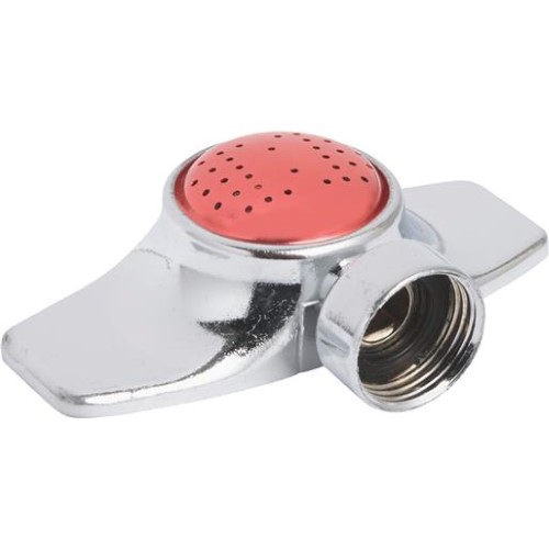 Best Garden Metal 15 Ft. X 30 Ft. Spot Stationary Sprinkler, Metallic & Pink