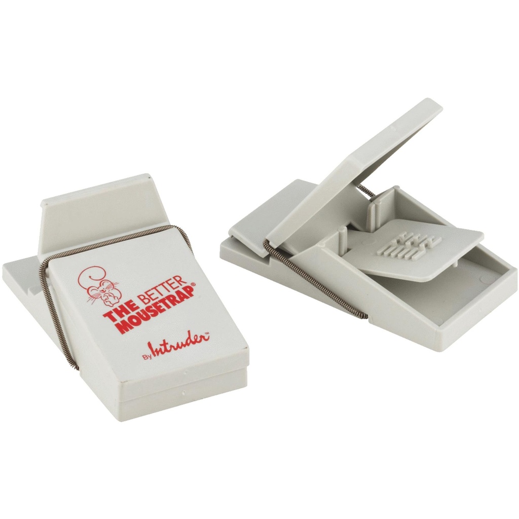 Intruder the Better Mousetrap Small Snap Trap for Mice 2 Pk
