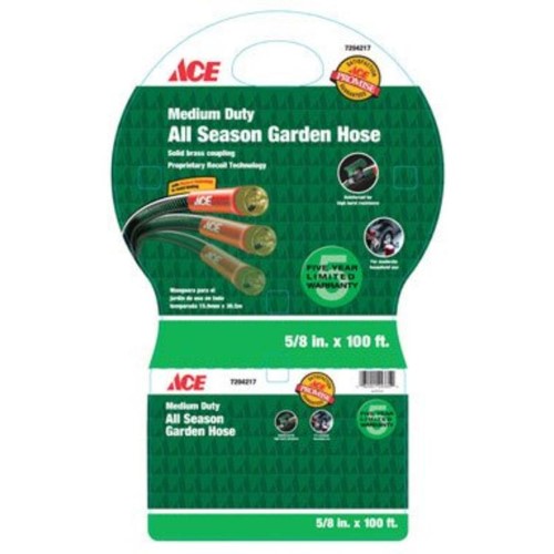 Ace Comfort Grip 5/8 in. D X 100 Ft. L Medium Duty Garden Hose