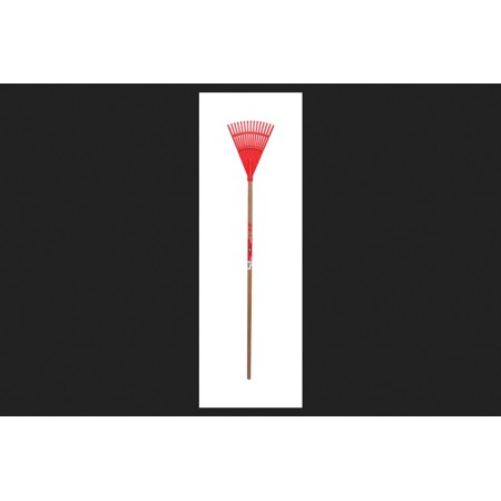 Ace 14 Tine Poly Rake Wood Handle