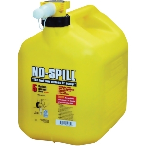 No-Spill Plastic Diesel Can 5 Gal
