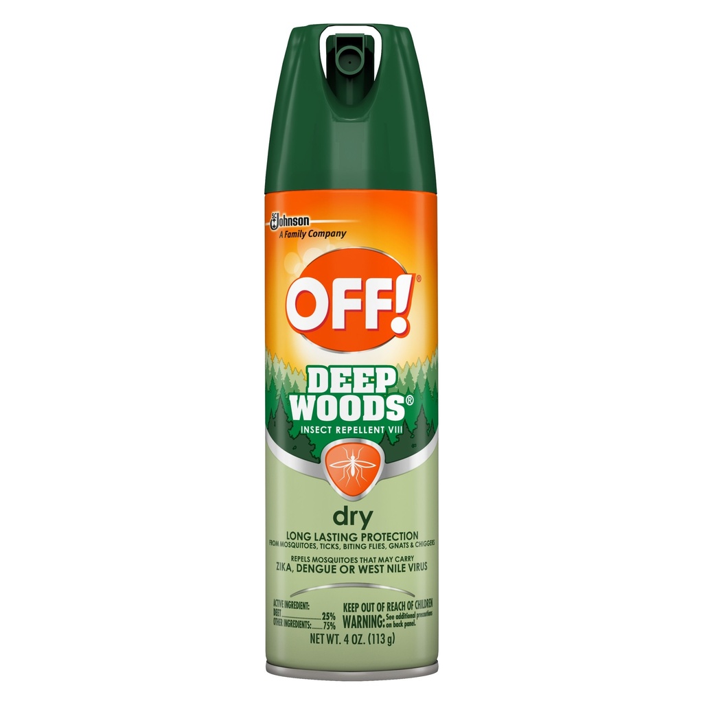 OFF! Deep Woods Mosquito Repellent Bug Spray - 4oz