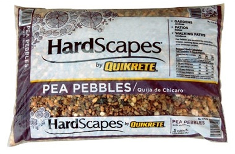 Quikrete HardScapes Assorted Decorative Pebble Pea Pebbles 0.5 Cu Ft 50 Lb