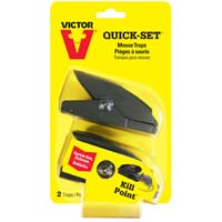 QUICKSET MOUSE TRAP 2PK