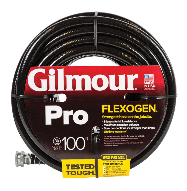 Gilmour Flexogen 5/8 in. D X 100 Ft. L Garden Hose