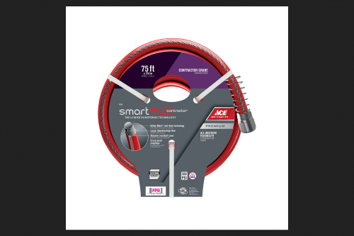 Ace SmartFLO 3/4 in. D X 75 Ft. L Contractor Grade Garden Hose