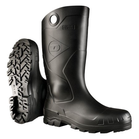 Dunlop Male Waterproof Boots Size 8 Black - Case of: 1