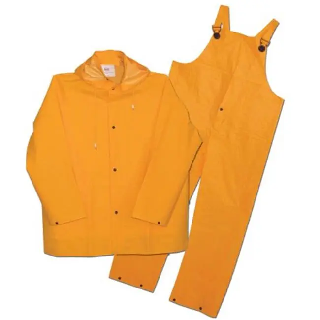 Boss Yellow PVC-Coated Polyester Rain Suit XXXL