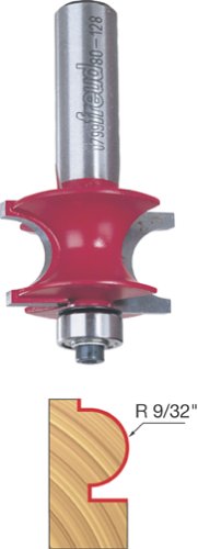 Freud 9/32 in. Radius Traditional Beading Bit with 1/2 in. Shank - 80-128