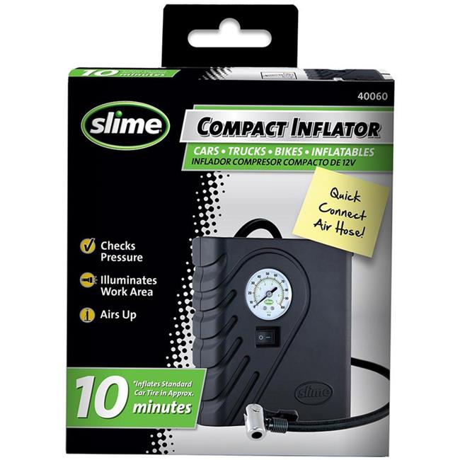 Slime 12 V 60 PSI Inflator
