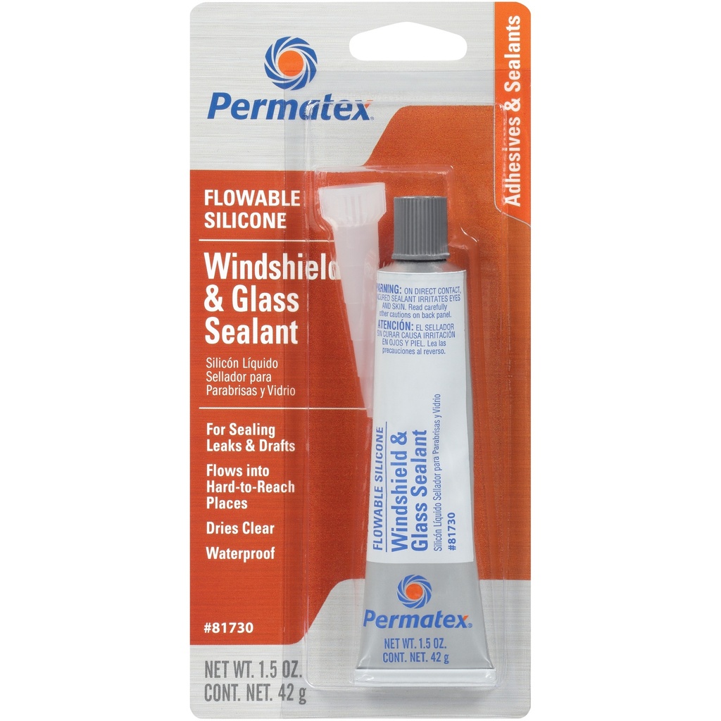 Permatex Windshield and Glass Sealant Gel 1.5 Oz