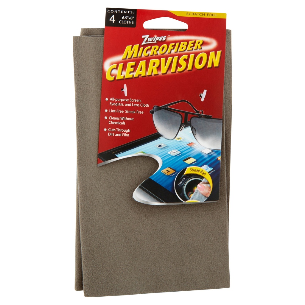 MICROFIBR WINDW CLTH 2PK