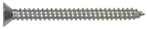 [823478] HILLMAN No. 8 Ga. X 3 in. L Phillips Flat Head Sheet Metal Screws 50 Pk