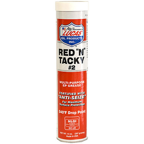Lucas Oil Red N Tacky 2 Grease 14 Oz