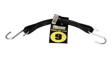 Keeper 14 in. L Black Rubber Tarp Strap